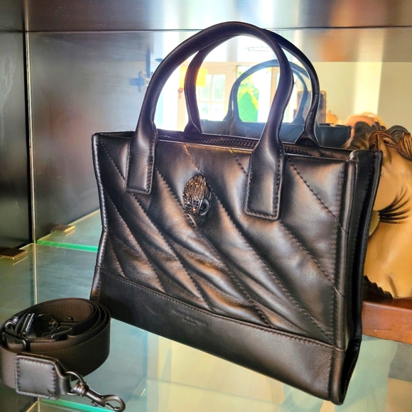 Kurt Geiger Handbags - KURT GEIGER London Small Soho Quilted Leather Tote  Black
